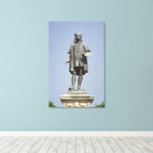 Statue von Raphael Sanzio von Urbino, 1897 Leinwanddruck (Insitu (Holzboden))