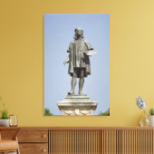 Statue von Raphael Sanzio von Urbino, 1897 Leinwanddruck (Insitu (Wohnzimmer))