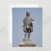 Statue von Raphael Sanzio von Urbino, 1897 Postkarte (Vorne/Hinten)