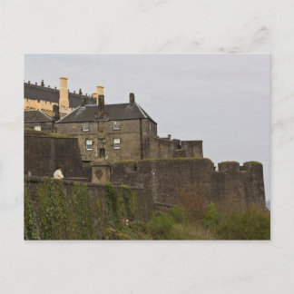 Statue von Robert the Bruce auf Stirling Castle Postkarte