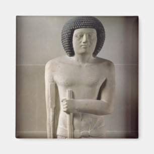 Statue von Sepa, altes Königreich (gemalter Magnet