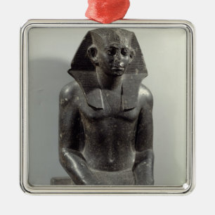 Statue von Sesostris III (1887-49 BC) als jungen Silbernes Ornament