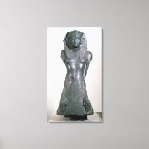 Statue von Sesostris III im Mittelalter Leinwanddruck
