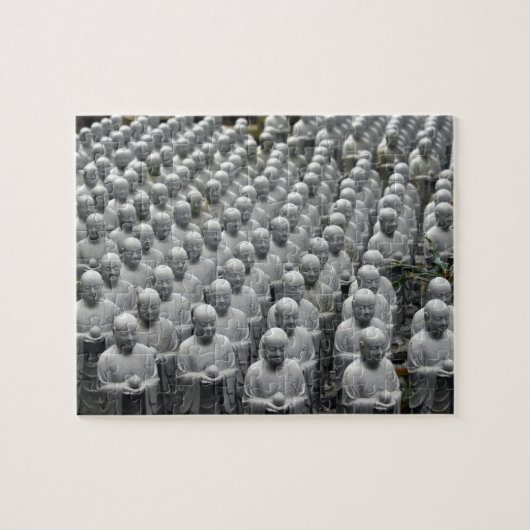 Statuen Buddha-Zeilen Puzzle (Horizontal)