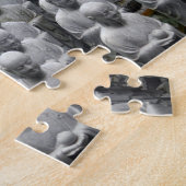 Statuen Buddha-Zeilen Puzzle (Seite)