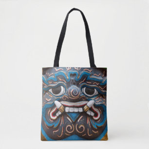 Statuen-Gesicht im Grand Palace Tasche