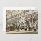 Statuen im Belgien-Abschnitt des großen Exhibi Postkarte (Vorne/Hinten)