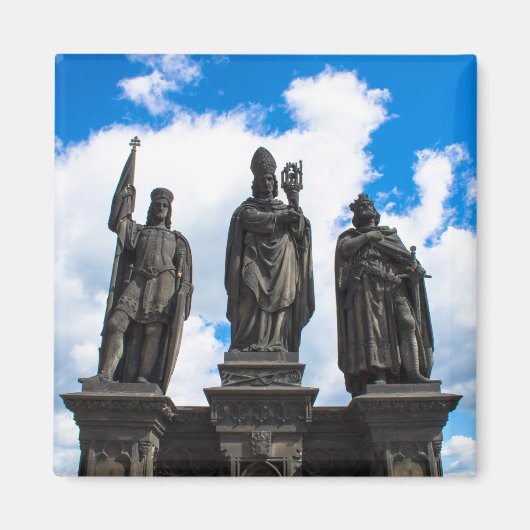 Statuen in der Karlsbrücke Magnet (Vorne)