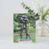 Statuen in Monaco Postkarte (Stehend Vorderseite)