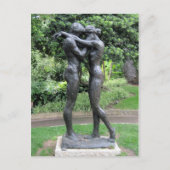 Statuen in Monaco Postkarte (Vorderseite)