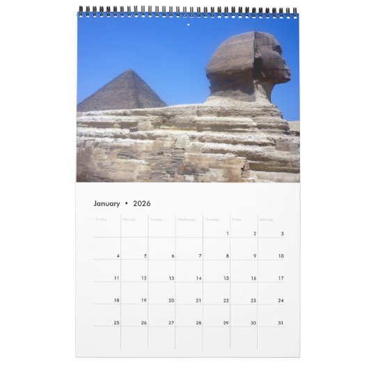 Statuen Kalender (Jan 2026)
