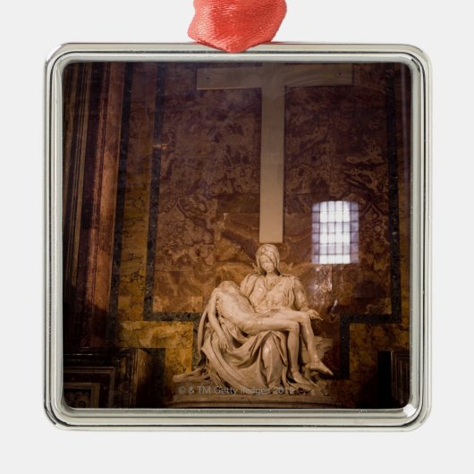 Statuen, Vatikan, Rom, Italien Ornament Aus Metall (Vorne)