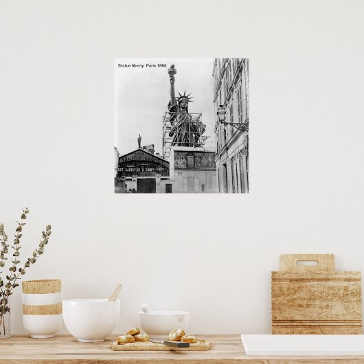 Statuenfreiheit Print Poster (Küche)