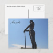 Statuenprofil Postkarte (Vorne/Hinten)