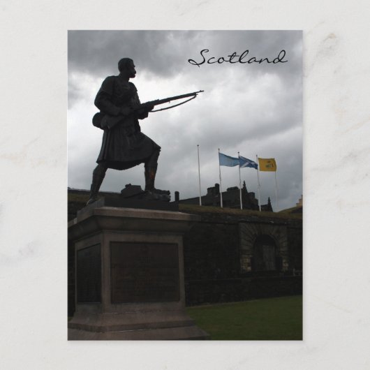 Statuenschloss Postkarte (Vorderseite)