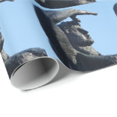 Statuenwappenpapier Geschenkpapier (Rolleneckpunkt)