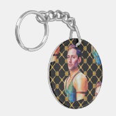 Statuesque Schlüsselanhänger (Vorderseite links)