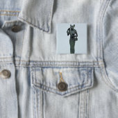 Statuette der Göttin Bastet Button (Beispiel)