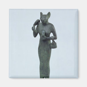 Statuette der Göttin Bastet Magnet