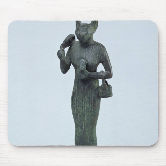 Statuette der Göttin Bastet Mousepad (Vorne)