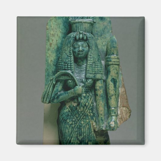 Statuette der Königin Tiye, Ehefrau Amenophis III, Magnet (Vorne)