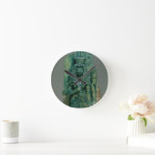 Statuette der Königin Tiye, Ehefrau von Amenophis Runde Wanduhr (Zuhause)