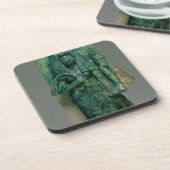 Statuette der Königin Tiye, Ehefrau von Amenophis Untersetzer (Linke Seite)