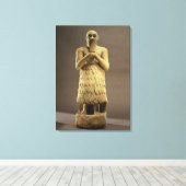 Statuette der offiziellen oder steilen Ebih-Il-Wor Leinwanddruck (Insitu (Holzboden))