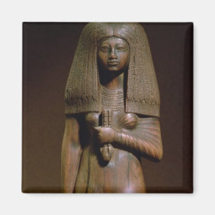 Statuette der Tuya, Leiter des Harems von Min, N Magnet