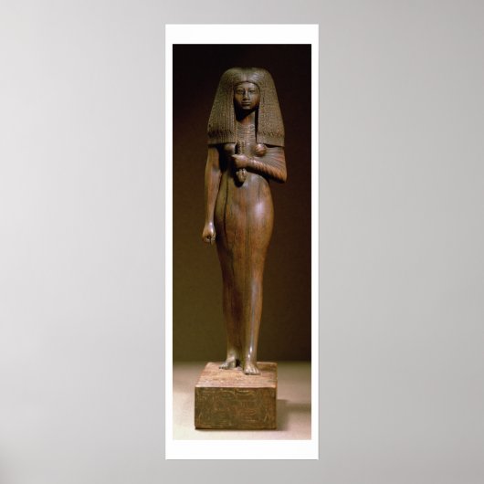 Statuette der Tuya, Leiter des Harems von Min, N Poster (Vorne)