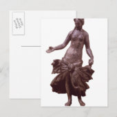 Statuette der Venus, spätes 1. oder 2. Jahrhundert Postkarte (Vorne/Hinten)