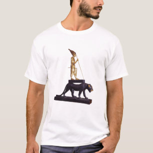 Statuette des Königs nach einem Leoparden T-Shirt