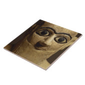 Statuette des offiziellen oder Verwalter Ebih-IL Fliese (Seite)