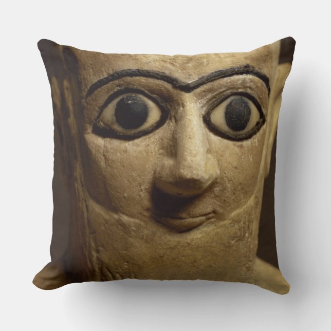 Statuette des offiziellen oder Verwalter Ebih-IL Kissen (Vorderseite)