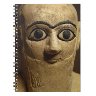 Statuette des offiziellen oder Verwalter Ebih-IL Notizblock