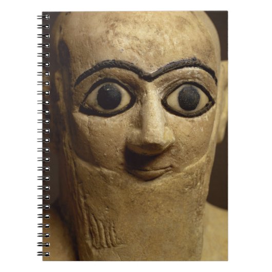 Statuette des offiziellen oder Verwalter Ebih-IL Notizblock (Vorderseite)