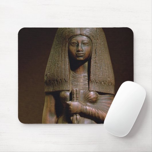 Statuette des Tuya, Kopf des Harems von Minute, N Mousepad (Mit Mouse)