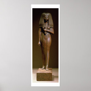 Statuette des Tuya, Kopf des Harems von Minute, N Poster