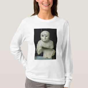 Statuette einer Frau mit Schal, Akkadian Zeitraum T-Shirt