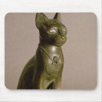 Statuette einer Katze, welche die Göttin Bastet