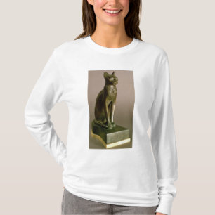 Statuette einer Katze, welche die Göttin Bastet T-Shirt
