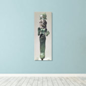 Statuette einer phönizischen Göttin aus dem Phoeni Leinwanddruck (Insitu (Holzboden))