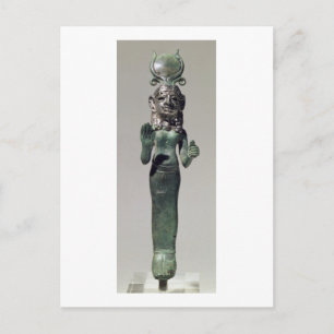 Statuette einer phönizischen Göttin aus dem Phoeni Postkarte