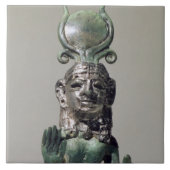 Statuette einer phönizischen Göttin, vom Phoeni Fliese (Vorderseite)