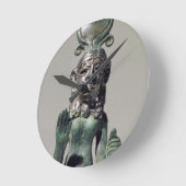 Statuette einer phönizischen Göttin, vom Phoeni Runde Wanduhr (Winkel)