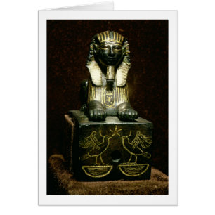 Statuette einer Sphinxes Königs Tuthmosis III,