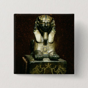 Statuette einer Sphinxes Königs Tuthmosis III, Button