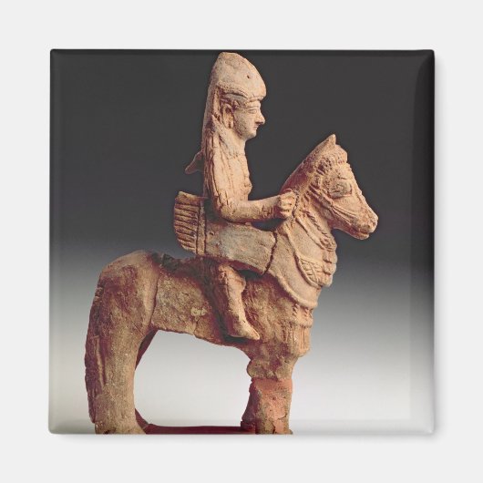 Statuette eines bewaffneten Pferdes, Byblos, 8.-6. Magnet (Vorne)