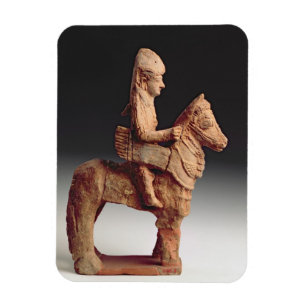 Statuette eines bewaffneten Reiters, Byblos, 8.-. Magnet