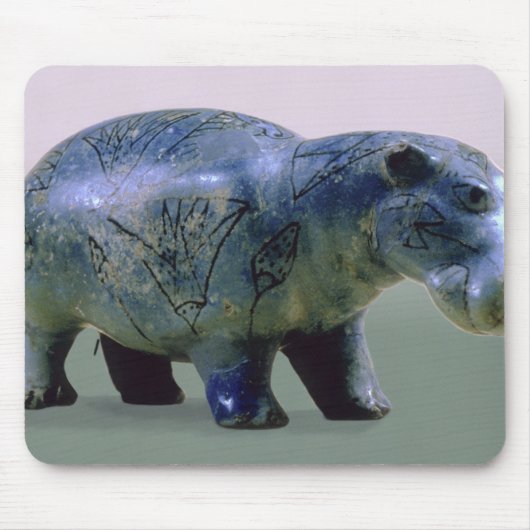 Statuette eines Hippopotamus Mousepad (Vorne)